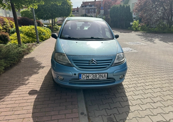 Citroen C3 cena 3500 przebieg: 234300, rok produkcji 2002 z Wrocław małe 79
